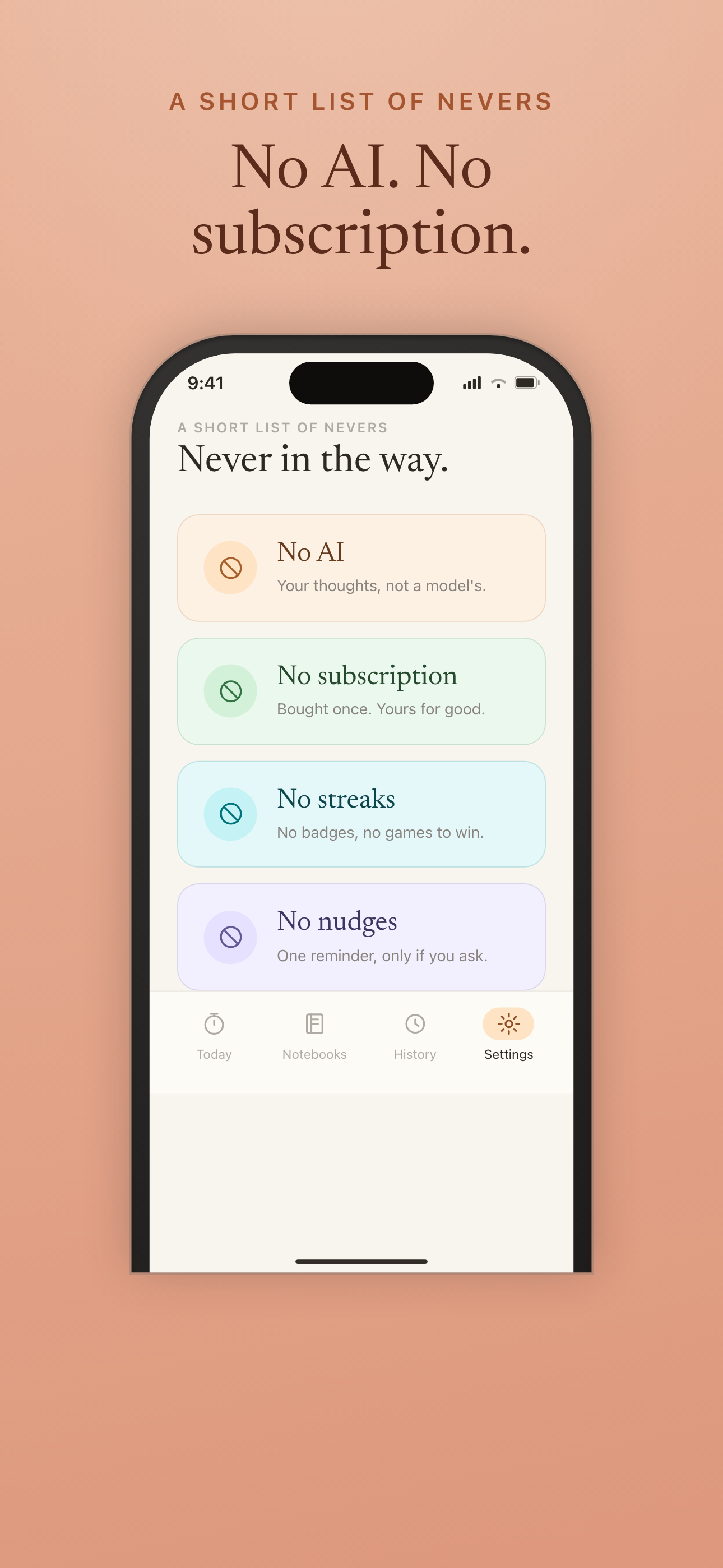 Hexis: Morning Evening Journal screenshot 5