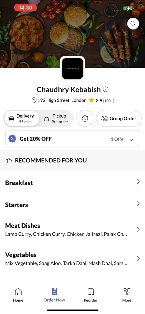 Screenshot #2 pour Chaudhry Kebabish
