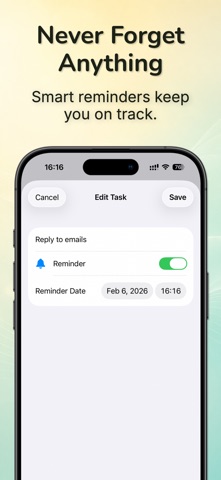 Taska: To-Do List & Widget iPhone screenshot