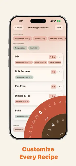 Sourdough Bake Timer: Levain screenshot 3