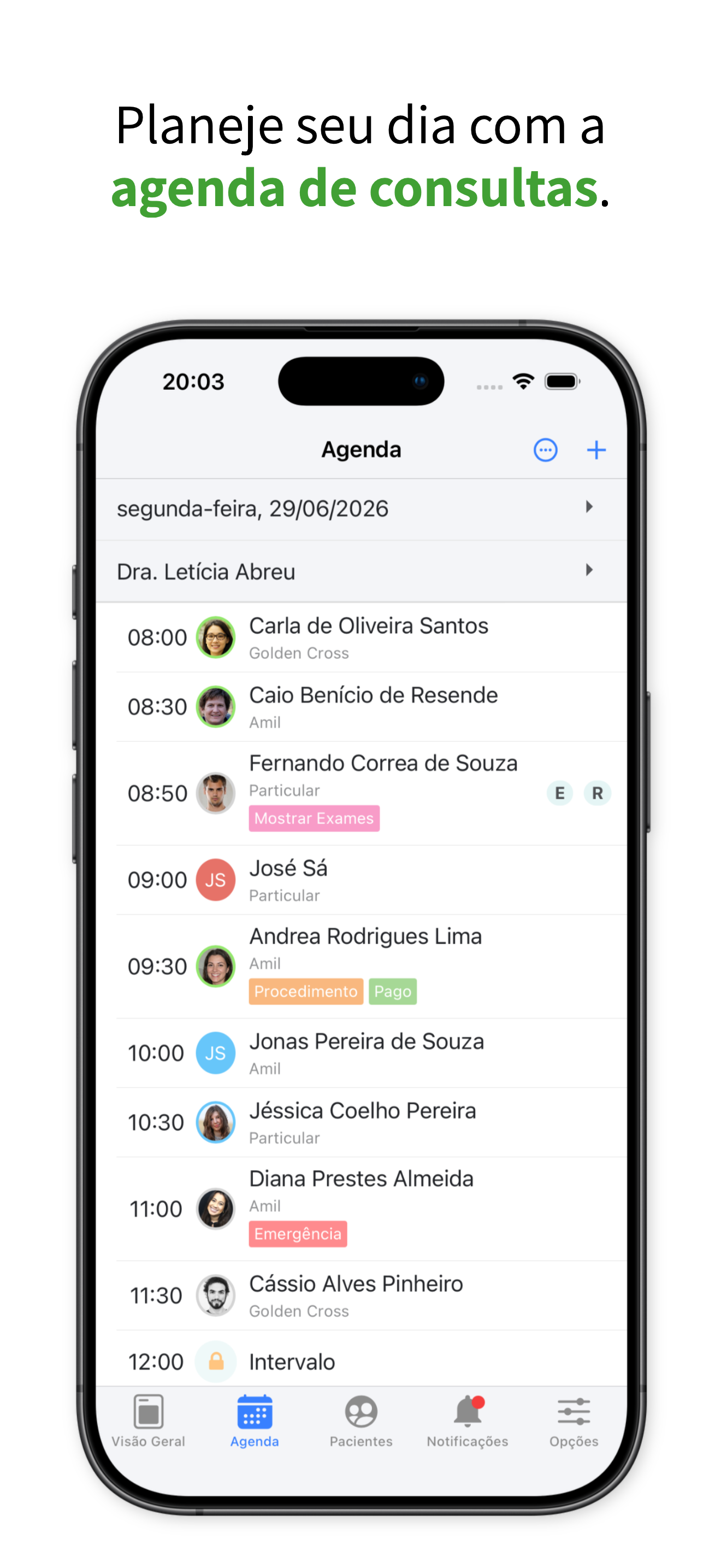 Consultório Live VBB Software screenshot 2