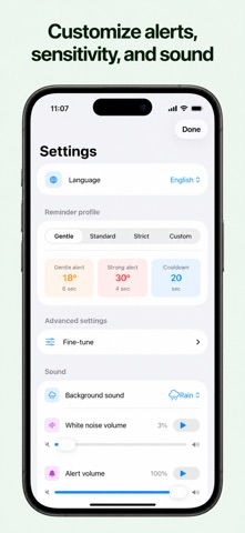 Posture Nudge: Upright Screenshot 4 of 4