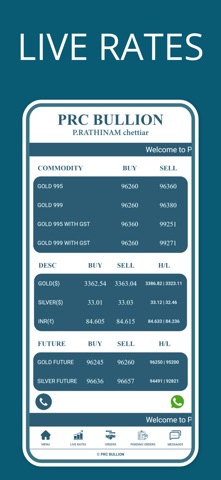 PRC Bullion Live Screenshot 3 of 8