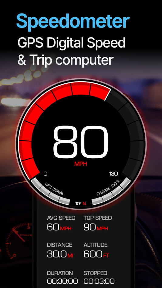 Speedometer Speed Tracker GPS - 6.0.4 - (iOS)