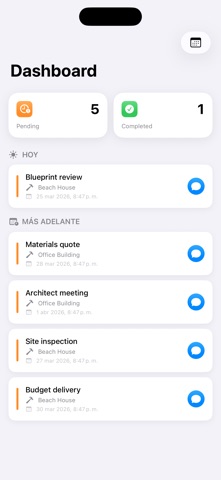 Build Tracking screenshot