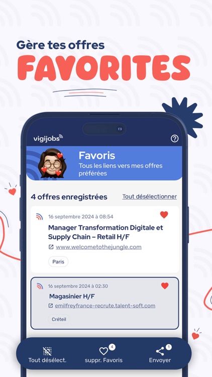 Vigijobs: Recherche d'emploi screenshot-4