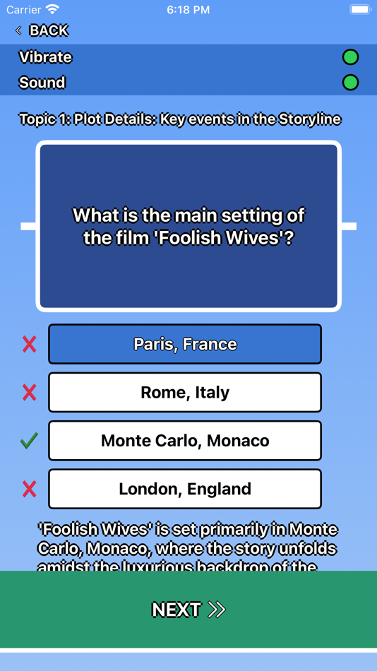 #3. Foolish Wives Trivia (iOS) Podle: Martin Tseng