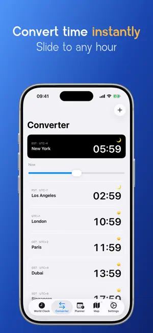Clovk: World Clock & Time Zone screenshot 3