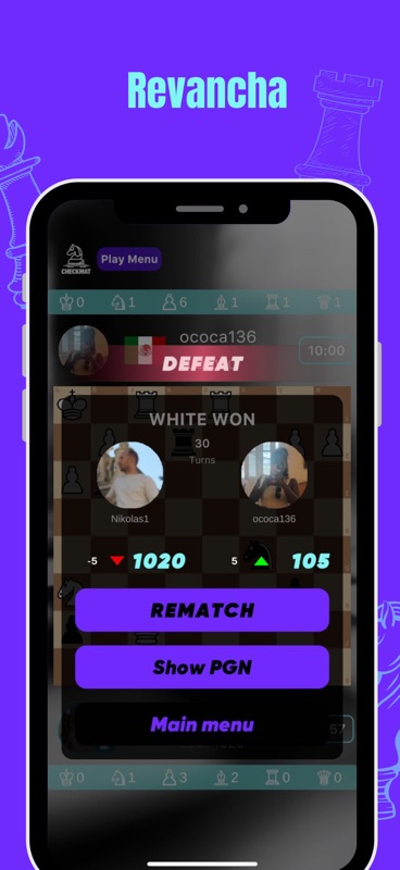 Checkmat: Xadrez. Jogo Online screenshot 6