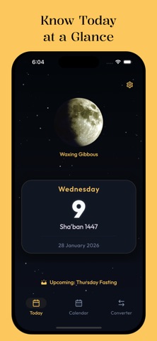 Simple Hijri Calendar Screenshot 1 of 4