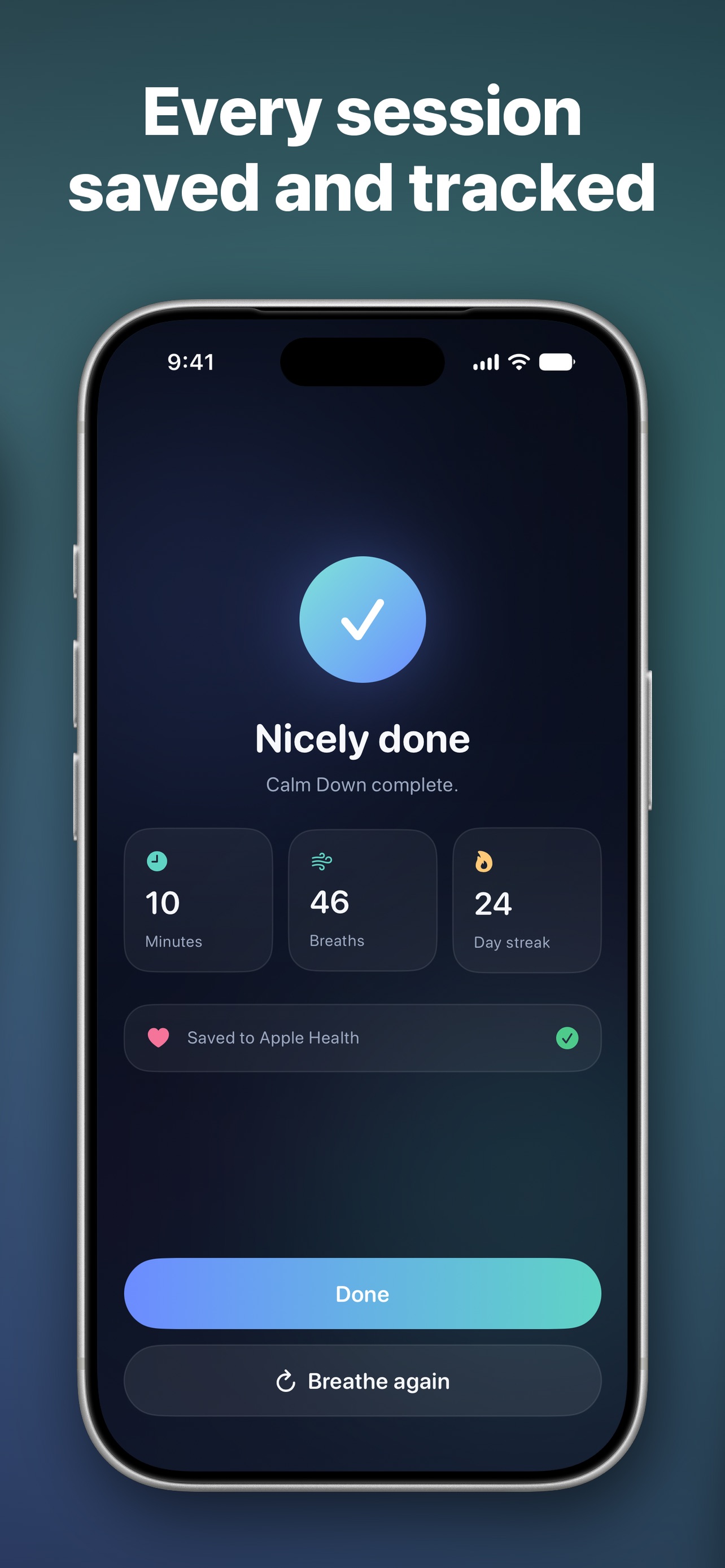 Screenshot 6 of Breathwise: Calm & Focus