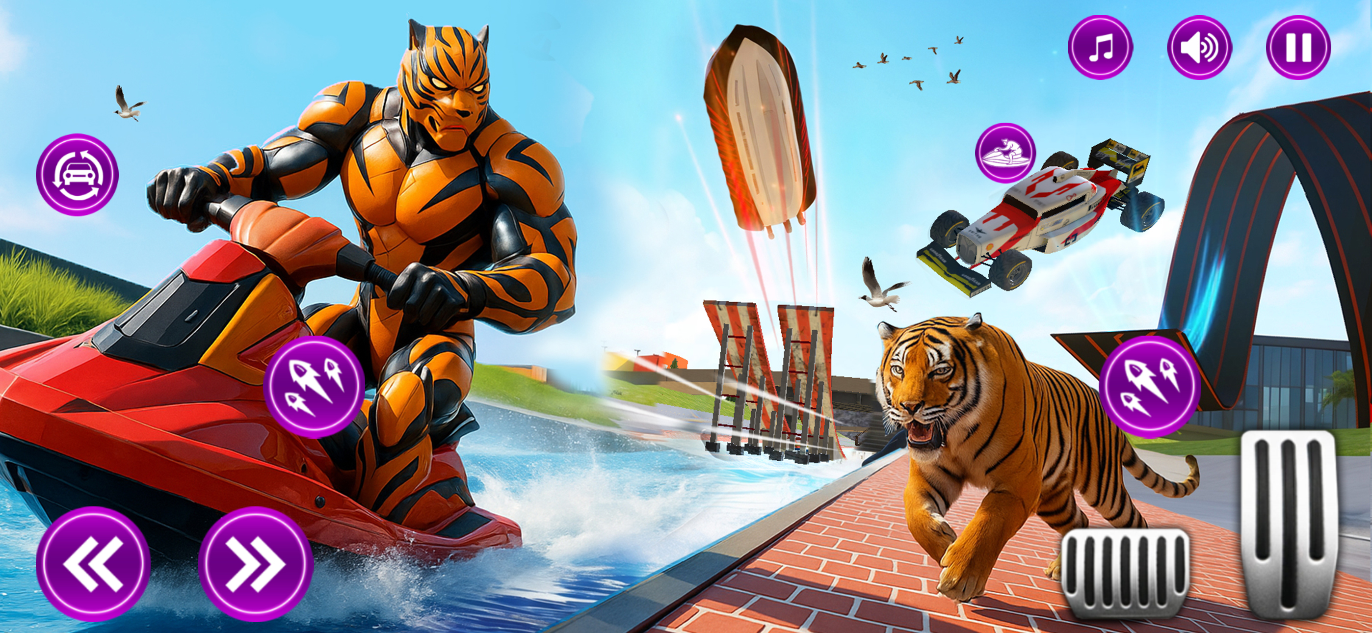 Wild Tiger Family Open World