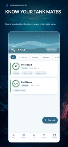 AI Aquarium Doctor: Fish Care iPhone screenshot