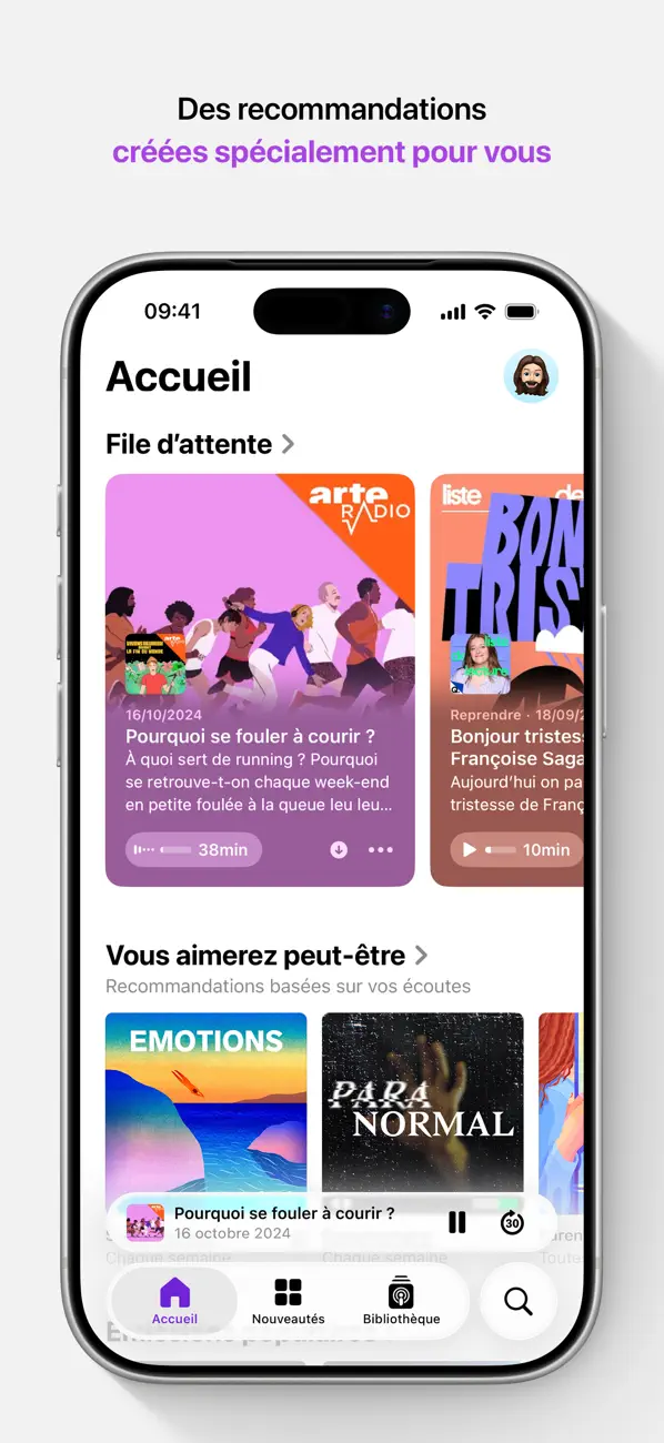 Screenshot #1 pour Apple Podcasts
