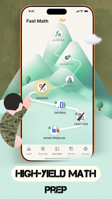 2026 ASVAB Practice Test Prep iPhone screenshot 3 - Education app