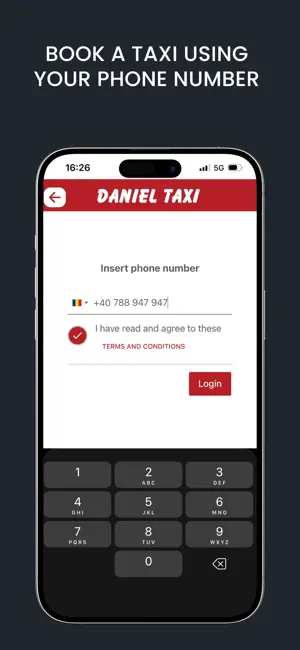 Daniel Taxi Cluj screenshot 1