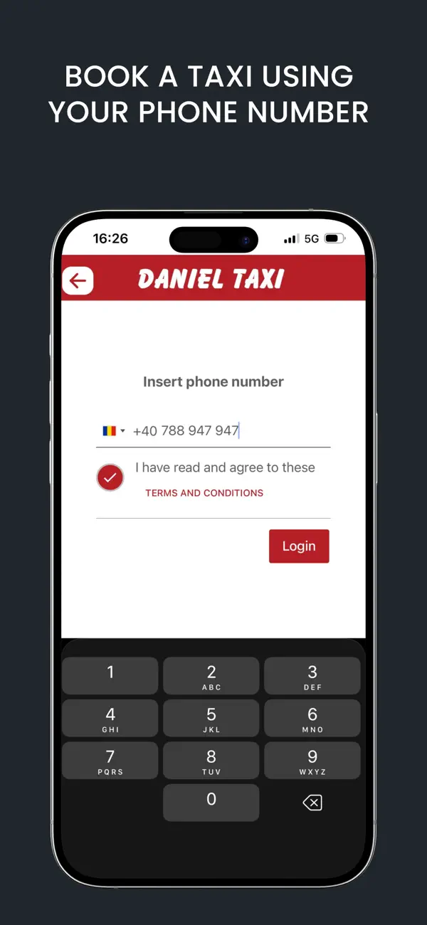 Screenshot #1 pour Daniel Taxi Cluj