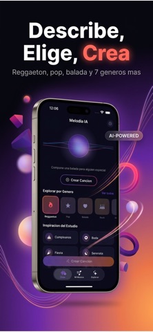 Música IA - Crea Canciones iPhone screenshot
