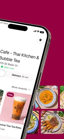 Baker St Cafe - Thai Kitchen iPhone screenshot