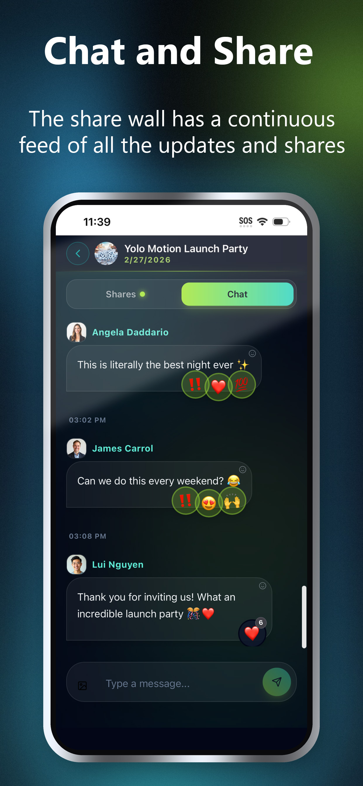 Yolo Motion Free Party Invites screenshot 5