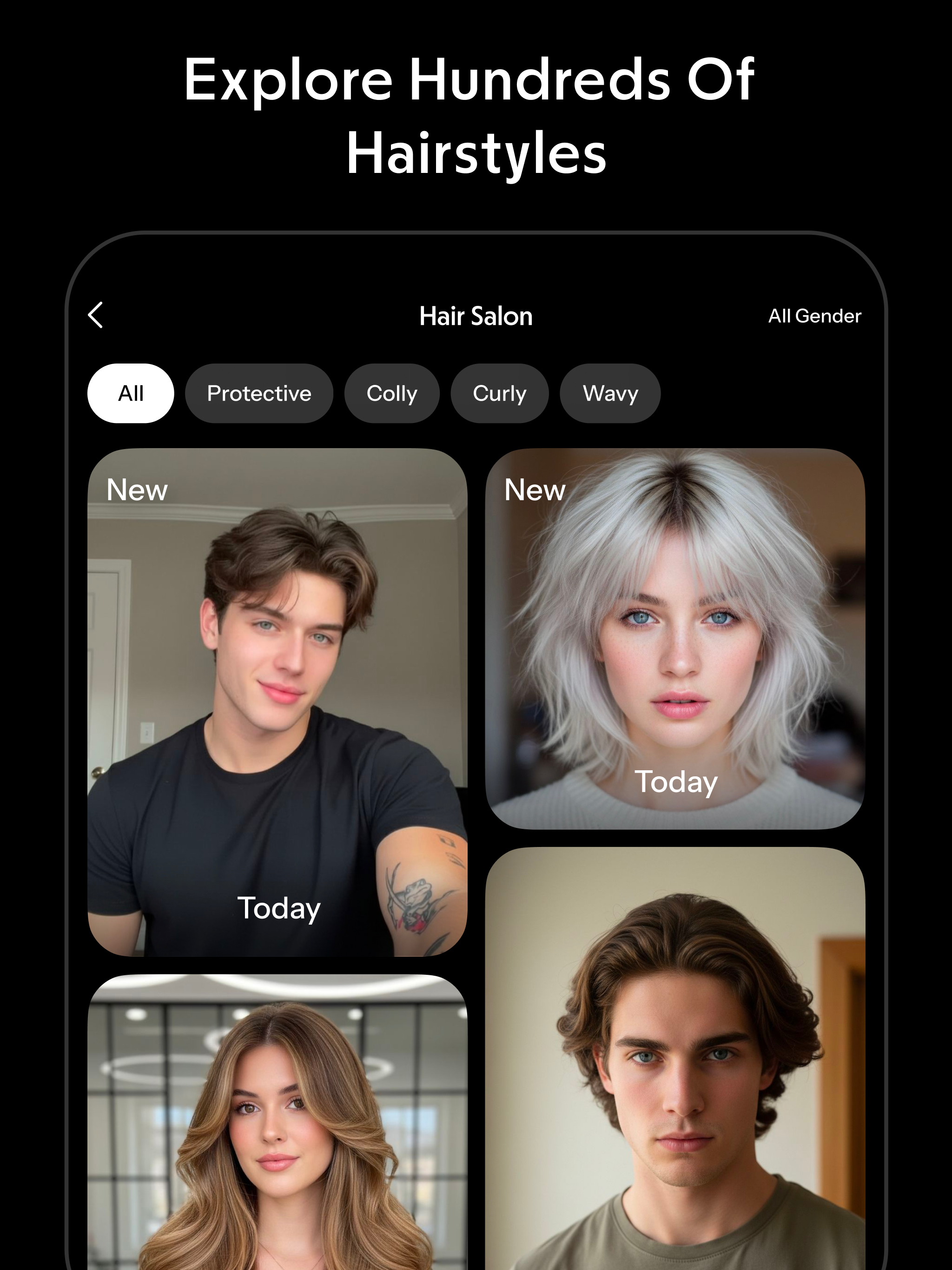 Hairify - AI Hairstyle Try On