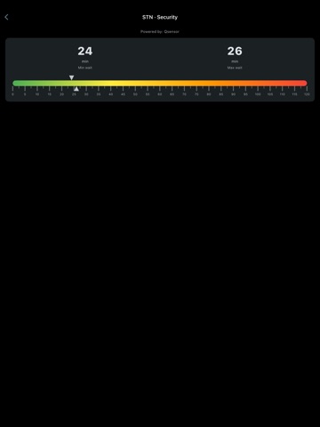 London Stansted Airport STN iPad screenshot