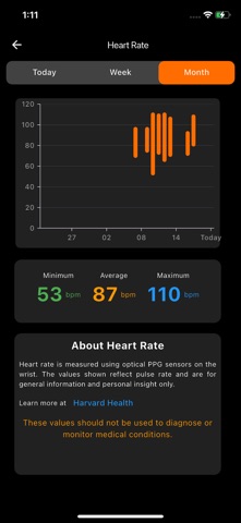 HealthyPi Move screenshot