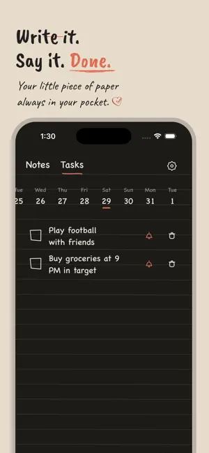 Notbuk : To-do & Notes screenshot 1