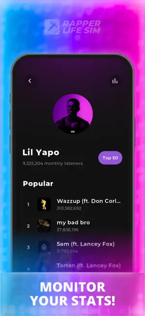 Rapper Life Simulator screenshot 3