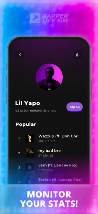 Rapper Life Simulator screenshot 3