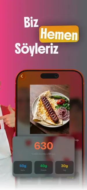 Bizim Kitchen Kalori Hesaplama screenshot 2