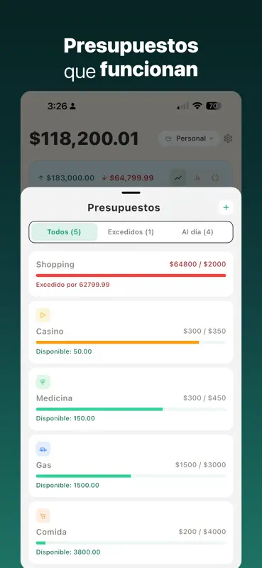 Flujo: Controla tus gastos screenshot 3 of 5