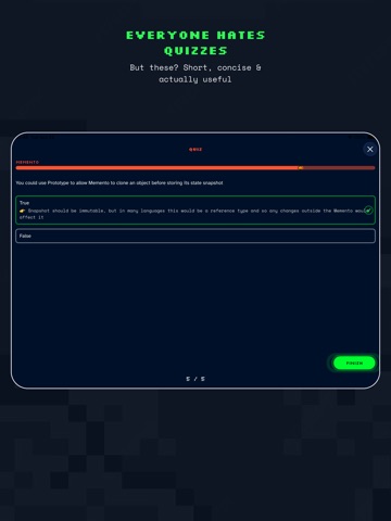Design Patterns for Devs iPad screenshot 3