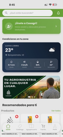 Casagri Móvil screenshot