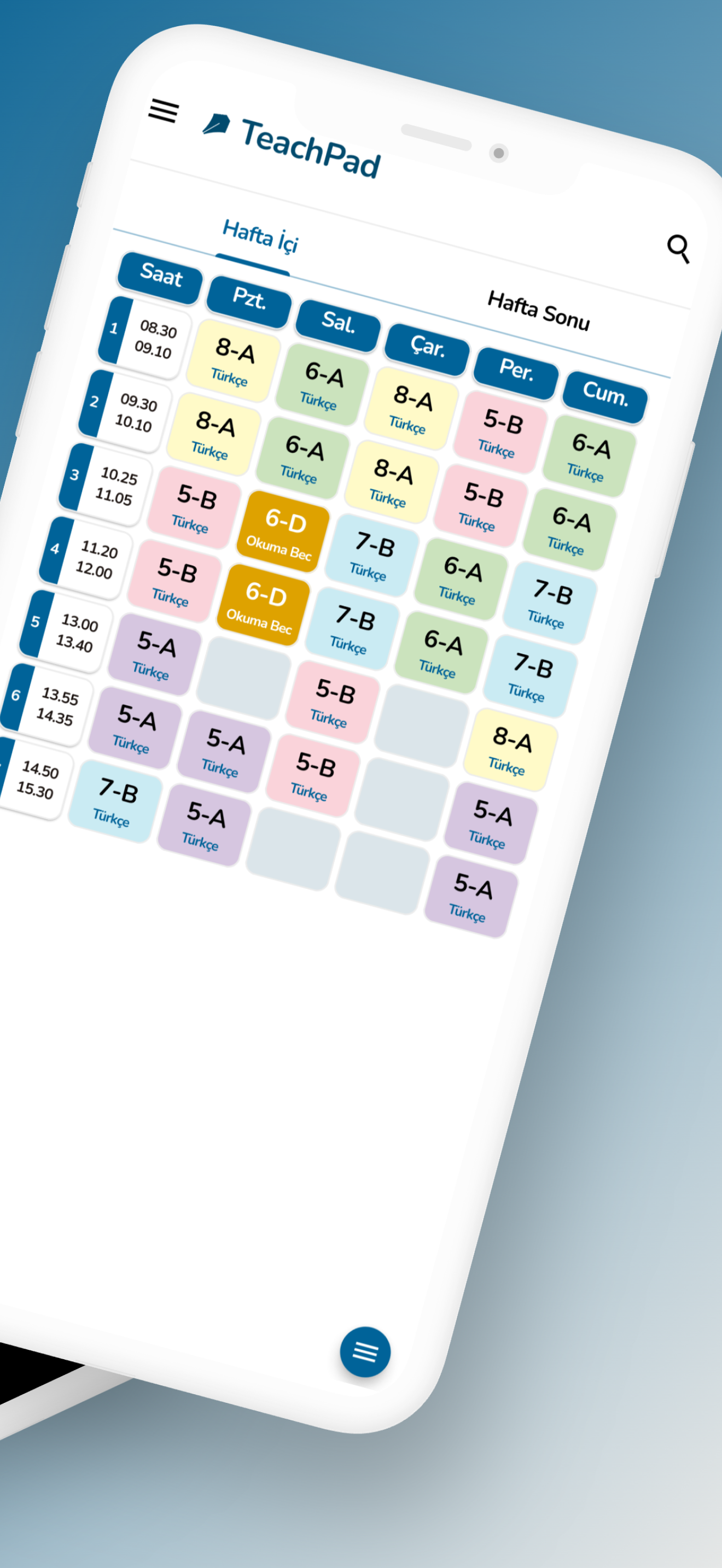 TeachPad screenshot 2
