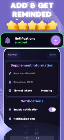 SuppPal: Med Reminder Screenshot 2 of 4