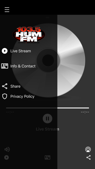 HUMFM RADIO Screenshot
