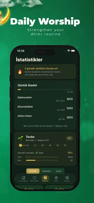 Adhan: Tasbih, Qibla & Prayer screenshot 4