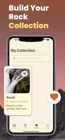 Rock Identifier · Stone ID iPhone screenshot
