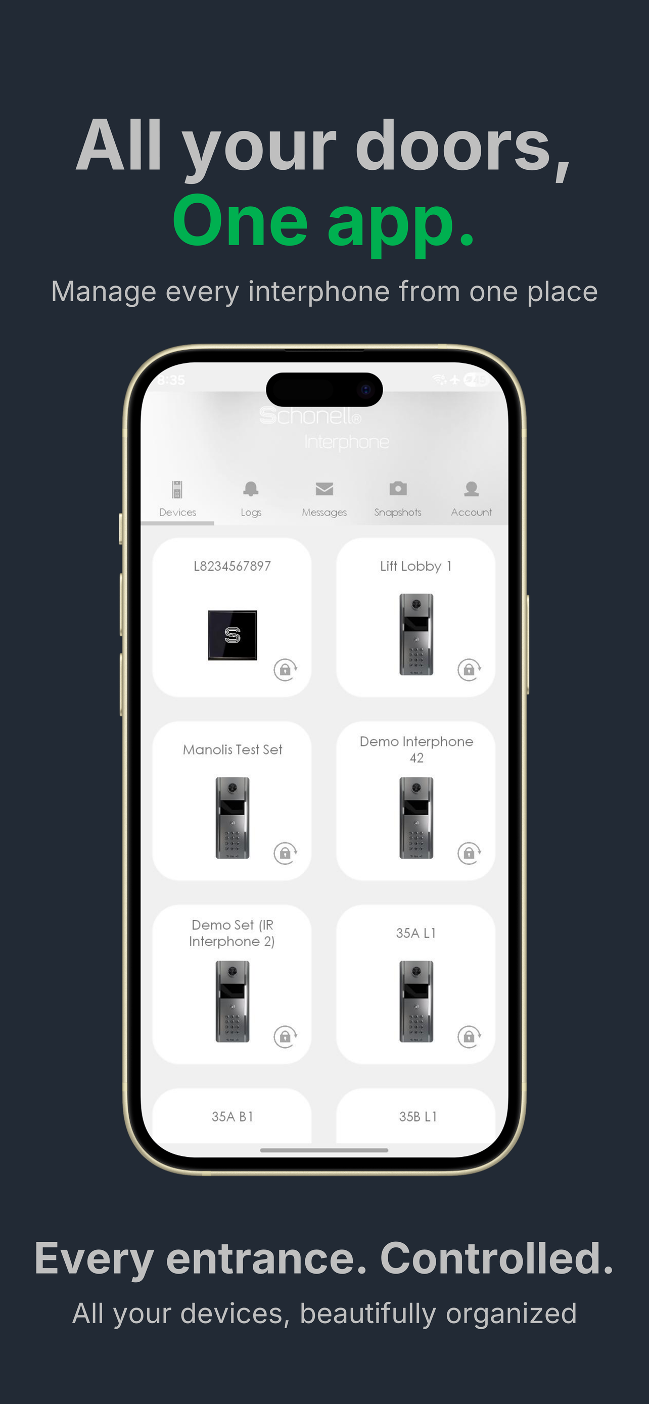 Schonell Interphone screenshot 3