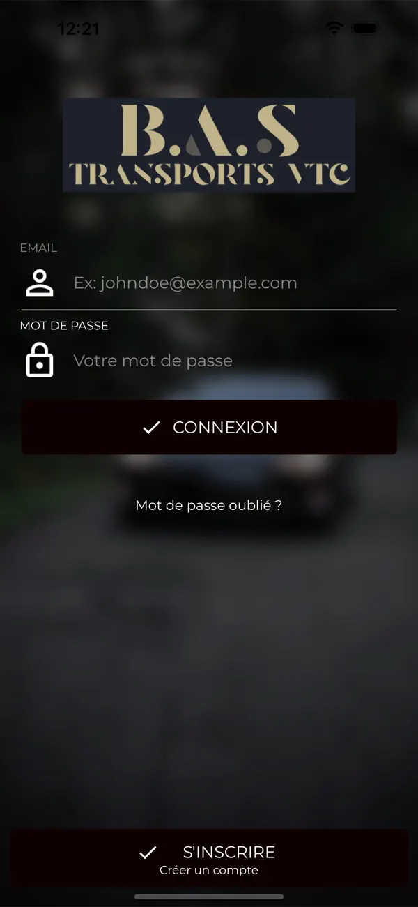 Screenshot #1 pour B.A.S TRANSPORTS VTC