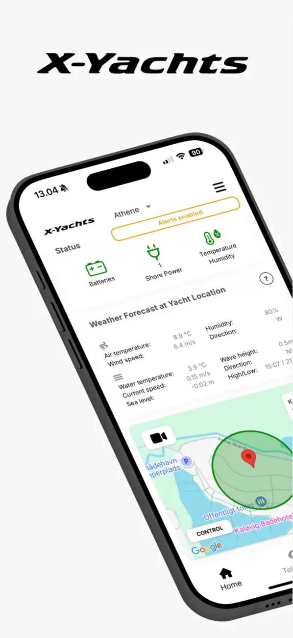 Screenshot #1 pour X-Yachts Alarm