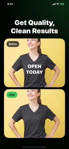 Remove Text From Photo iPhone screenshot