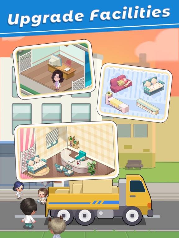 Hospital Tycoon - Doctor Game iPad screenshot 5 - Games app