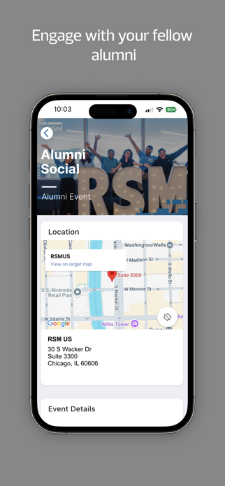 RSM Alumni Network Screenshot 2 of 4