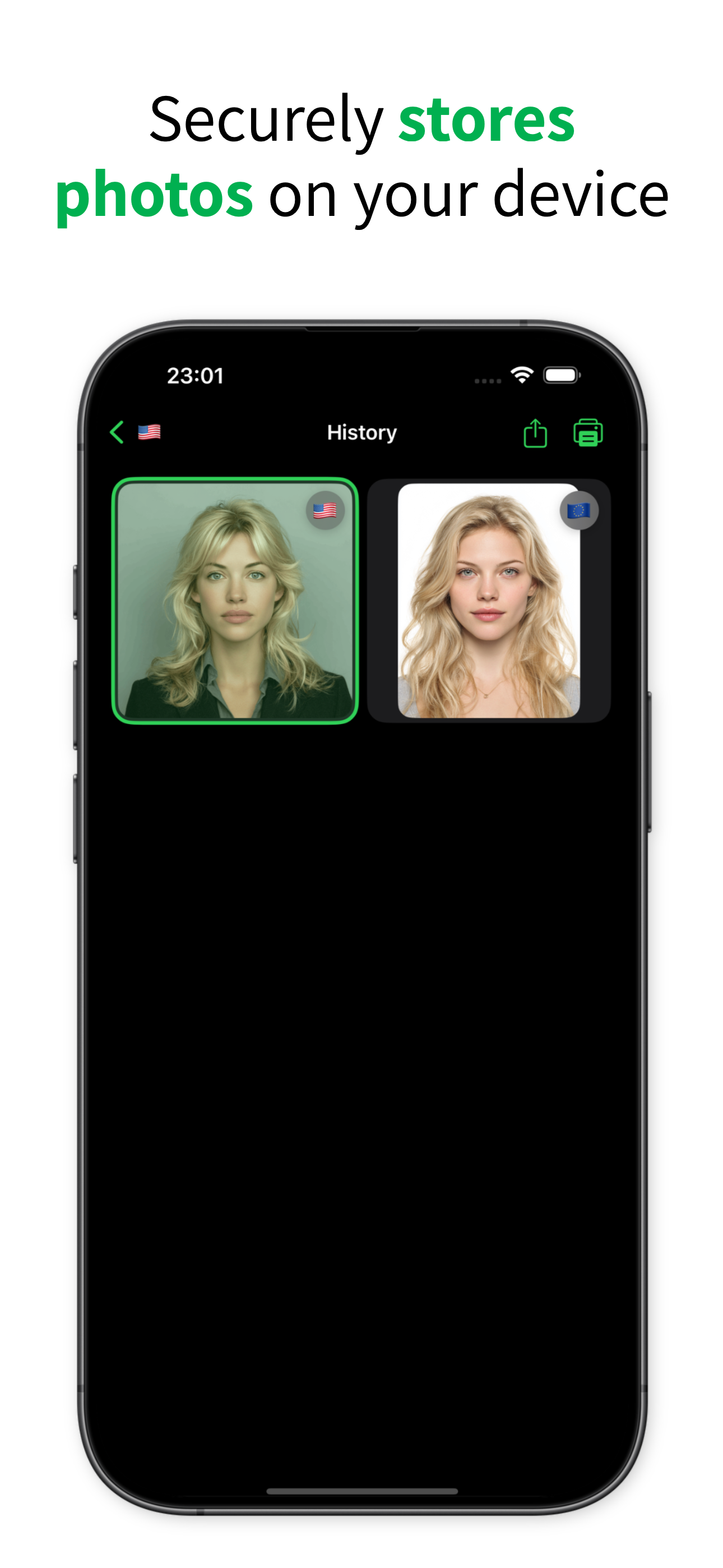 Greencard: Biometric Passport