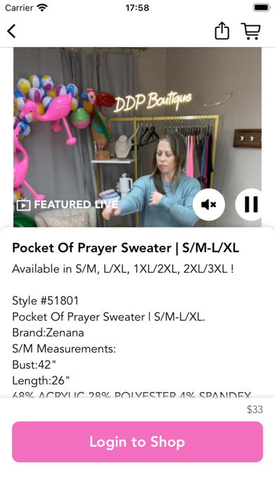 DDP Boutique Screenshot