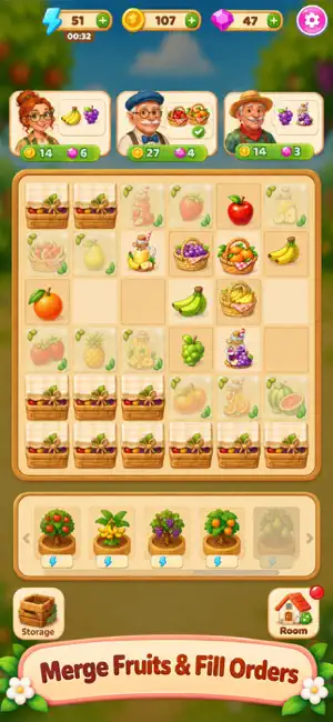 Fruit Merge: Story Quest screenshot 3