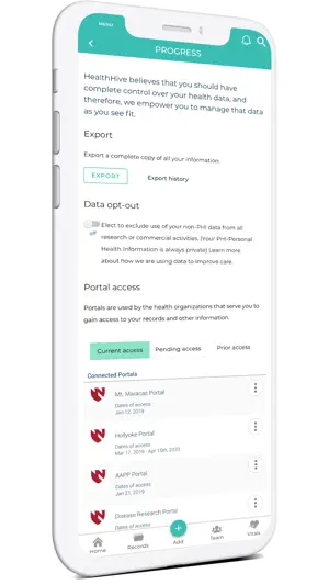 HealthHive screenshot 1