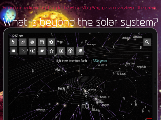 SkyORB Classic Astronomy iPad screenshot